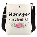 WCGXKO Manager Survival Kit Zipper Pouch Makeup Bag for Leader Manager Coworker (Manager XK)