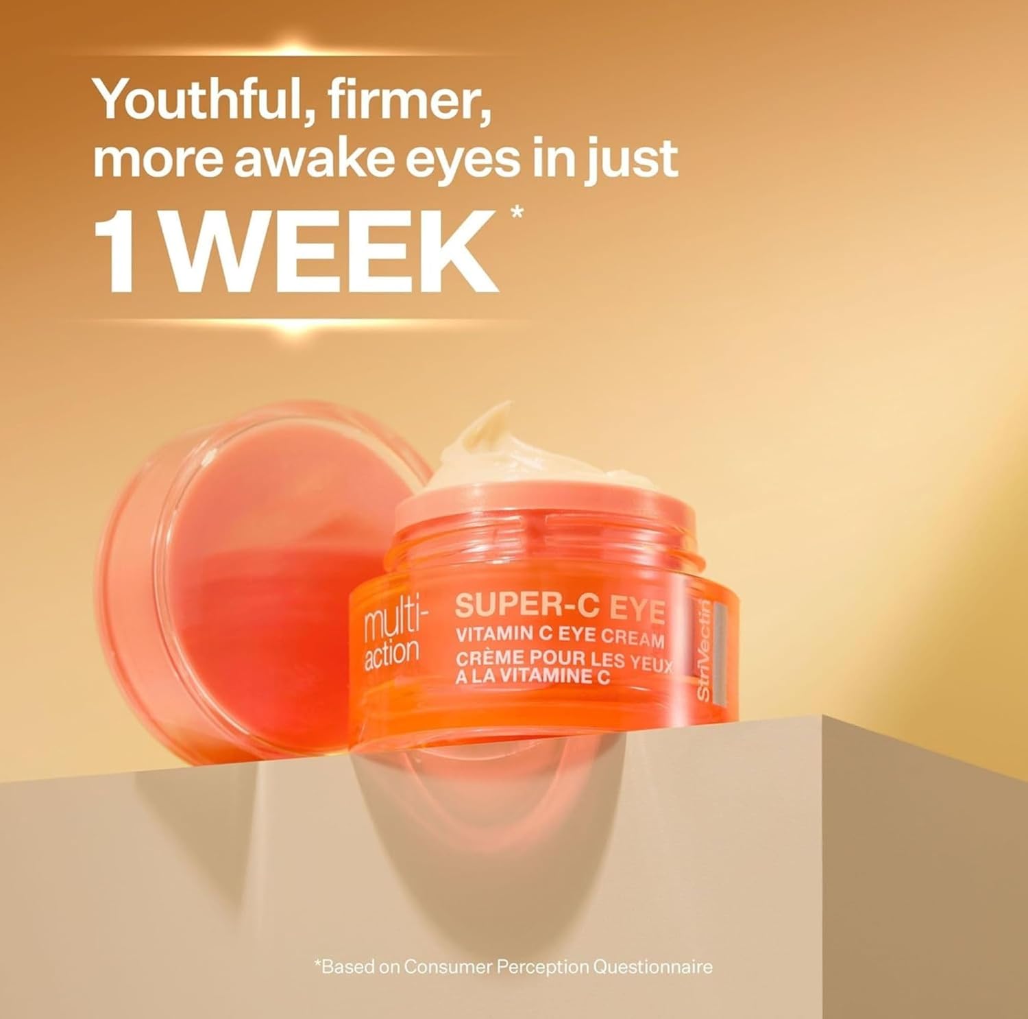 StriVectin Super-C Bundle | Multi-Action Eye Cream, Retinol & Moisturizer with Daily Sunscreen