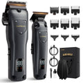 SUPRENT Hair Clippers for Men Professional, USB-C Rechargeable Cordless Clippers for Hair Cutting, Mens Hair Clippers and Trimmer Kit for Barber with LED Display for Barbers & Home Use