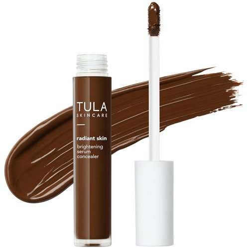 TULA Skin Care Radiant Skin Brightening Serum Concealer - Longwearing, Crease-Resistant Formula for Dark Circles & Discoloration, Shade 190, 0.18 fl oz