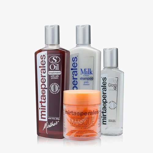 Mirta De Perales Oil “S” Hair Treatment - Deep-Cleansing Scalp Detox with Castor Oil & Silk Protein | Restores Moisture & Softness | Paraben-Free