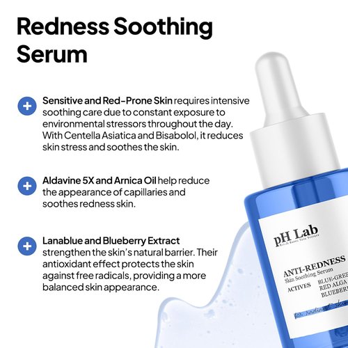 Regine Switzerland Anti-Redness Serum - Reduces Capillary Cracks & Evens Skin Tone | 1.01 Fl Oz