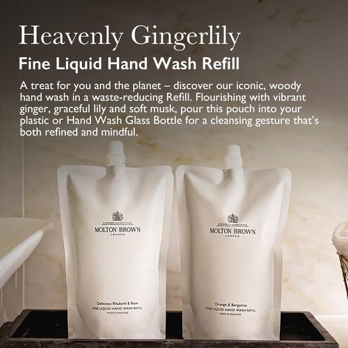Molton Brown Heavenly Gingerlily Fine Liquid Hand Wash Refill 13.5 fl. oz.