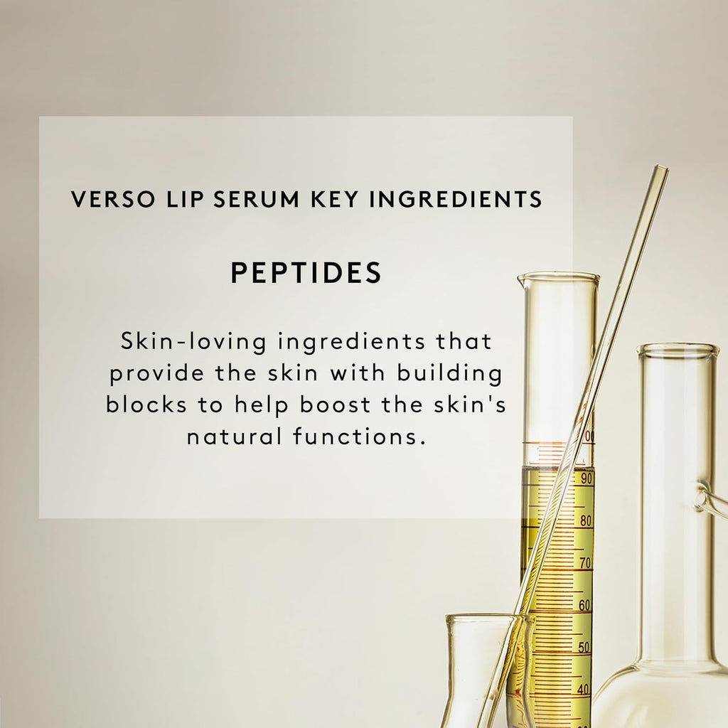 Verso Lip Serum - Hydrating Formula for Soft, Plump Lips | 0.5 Fl Oz