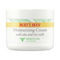 Burt's Bees Sensitive Moisturizing Cream, With Aloe Vera and Rice Milk, Face Moisturizer for Sensitive Skin, 98.8 Percent Natural Origin Skin Care, 3 oz. Package