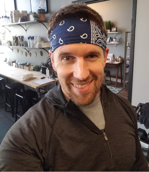 Kenz Laurenz 12 Tie Back Headbands Moisture Wicking Athletic Sports Head Band You Pick Colors (Black)