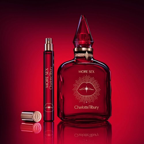 Charlotte Tilbury More Sex Eau De Parfum - Pheromone-Infused Sandalwood Fragrance | Long-Lasting Scent with Black Pepper, Musk & Amber Notes