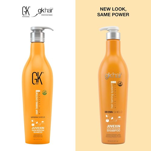 GK HAIR Shield Shampoo - Color Safe Formula with UV Protection, Aloe Vera & Argan Oil | 22 Fl Oz