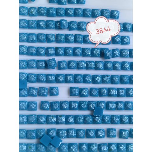 76000PCS Fairy Beads for Diamond Painting, Diamond Painting Accessories, 76 Colors Square Drills for Crafts, Bead Art or Nails Art, 2.5MM