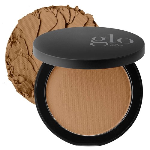 Glo Skin Beauty Pressed Powder Foundation - Chestnut Light | Buildable Coverage & Long-Lasting Finish