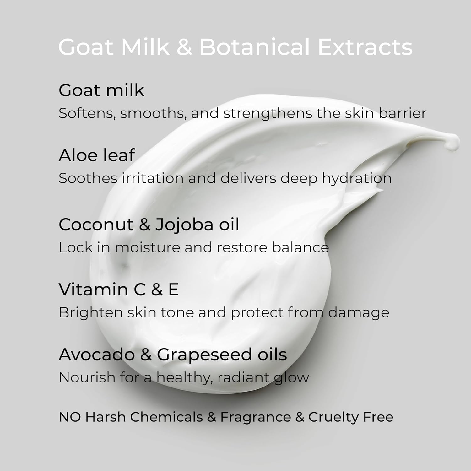 ZOE Goat Milk Moisturizer for Sensitive Skin - Hydrating & Soothing Face Cream with Aloe & Jojoba | Organic & Cruelty-Free