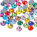 Hotfix Rhinestones Flatback Glass Rhinestone 1440PCS SS20 4.6-4.8MM Round Gems for Nails Art Glitter Crystals Stone DIY Bags Clothes Shoes (Mixed Colors)