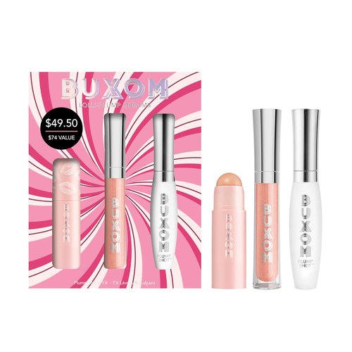 BUXOM Power-Full Plumping Lip Balm - Tinted Hydrating Lip Moisturizer with Peptides | Cruelty-Free Formula