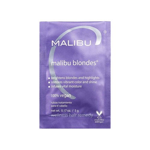 Malibu C Blondes Wellness Remedy - Restore Vibrance & Shine for Bleached or Natural Blonde Hair with Vitamin C