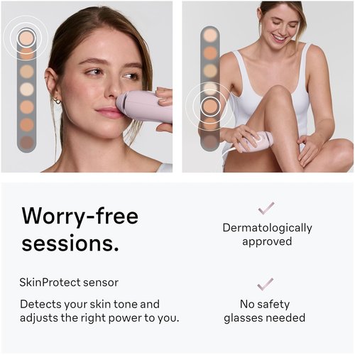 Braun Silk·Expert Mini IPL Hair Removal Device - Permanent At-Home Laser Hair Reduction for All Skin Types | IPL1111