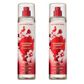 Bath & Body Works Japanese Cherry Blossom Mist | Long-Lasting Floral Body Spray for Women, 8 fl oz - 2 Pack