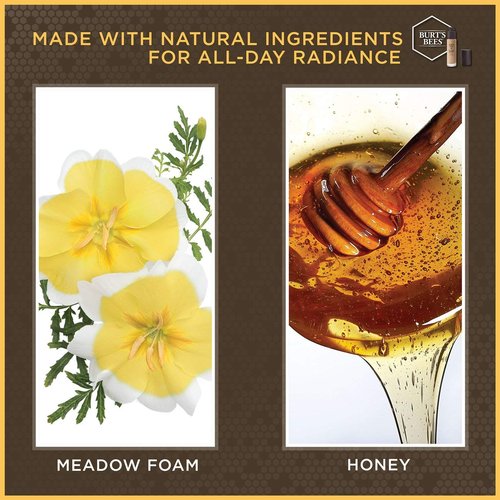 Burt's Bees Goodness Glows Liquid Makeup - Rich Caramel, Flawless Finish, 1.0 Ounce