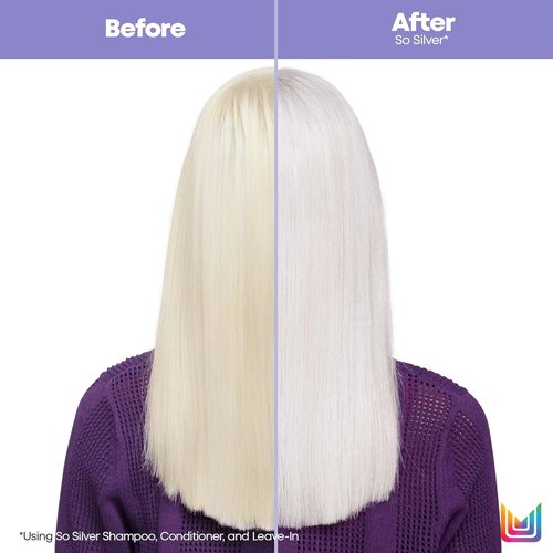 Matrix So Silver Deep Conditioning Conditioner - Repairs Dull Blonde & Silver Hair | Vegan Formula for Dry, Damaged Hair