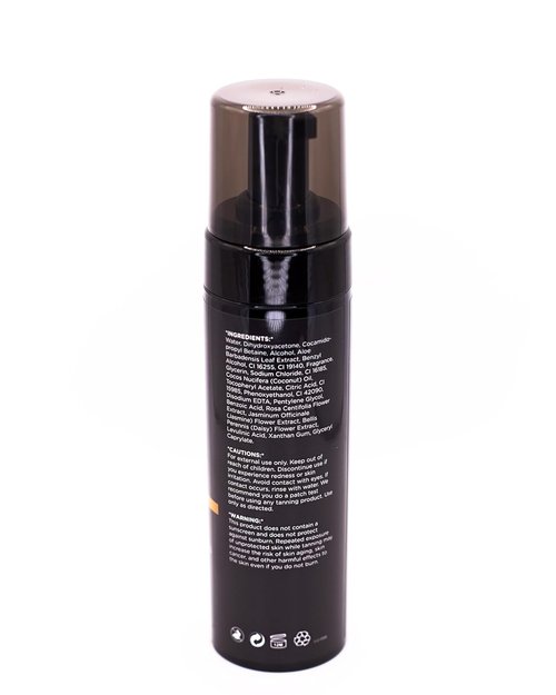 Skiennix Dark Self-Tanning Mousse - Fast-Drying Formula for Natural Bronzed Glow - 6.7 fl oz with Aloe Vera & Vitamin E