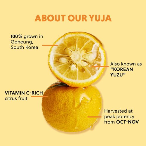 HANYUL Yuja Toner Pads - Brightening Korean Yuzu with Vitamin C & 5% Niacinamide | 60 Sheets for Even Skin Tone