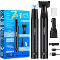 Dust2Oasis Nose Hair Trimmer for Men Women-2026 All-in-1 Professional Use for Nose Ear Hair Trimmers Clipper Pro-14,000RPM Motor,2 hrs Rechargeable Hair Trimmer Set with Dual Edge Blades N416