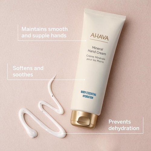 AHAVA Duo Active Dead Sea Minerals Hand Cream - Hydrating Value Set, 2 x 150 ML (5.1 Fl Oz)