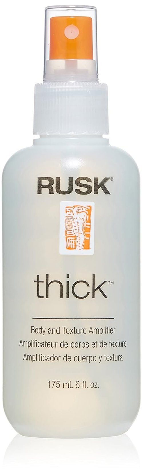 RUSK Thick Body & Texture Amplifier - Adds Volume & Texture for Fine Hair | 8 oz