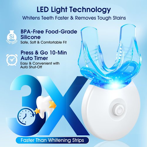 Teeth Whitening Kit – 3 Teeth Whitening Pens + 2 Desensitizing Pens – LED Light – 35% Carbamide Peroxide – Safe & Dentist-Recommended – Fast 7-Day Visible Whitening + Remineralizing Care（Yuzu Citrus）