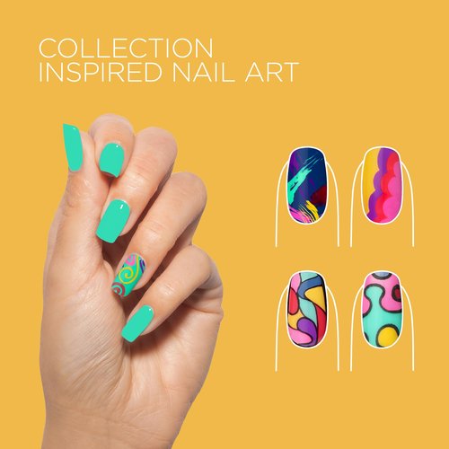 Gelish Summer Let's Roll Collection - TPO-Free Long-Lasting Soak Off Gel Nail Polish, Vibrant Color, High Shine, Chip-Resistant Formula, Professional Quality (Don’t Be A Tease)