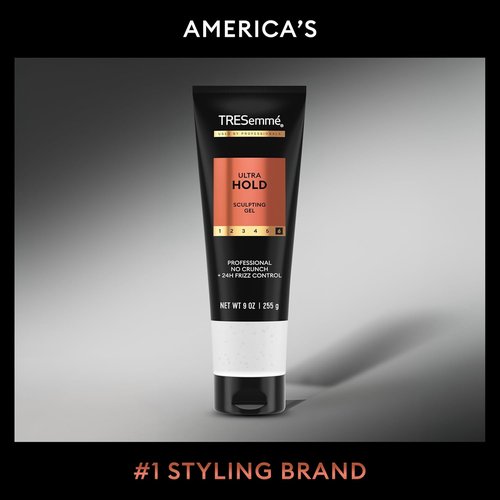 TRESemmé Ultra Hold Gel - 24H Frizz Control with Pro Lock Technology | 9 oz