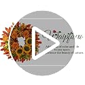 Autumn Sunflower Wreath 22 Inch Fall Door Decor - Orange