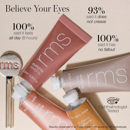 RMS Beauty Eyelights Cream - Illuminating Eye Shadow for Radiant Looks | 1.7 oz