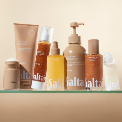 Saltair Body Lotion - 2 Pack Moisturizing Lotion For Dry Skin. Santal Bloom Scented Hydrating Body Cream with Nourishing Moisturizer Formula. Skin Care for Women and Men. 2x 10oz Tubes