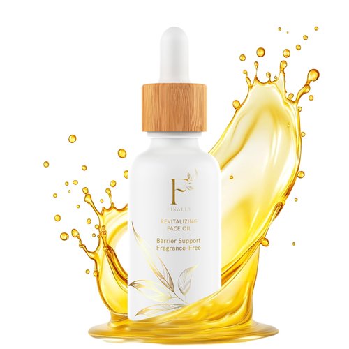 100% Organic Tsubaki Face Oil & Under-Eye Serum. Jojoba, Calendula, & Rice Bran - Hydrating & Brightening for Glowing Skin, Dark Spots & Even Skin Tone, Moisturizing Anti Aging Serum by Finally