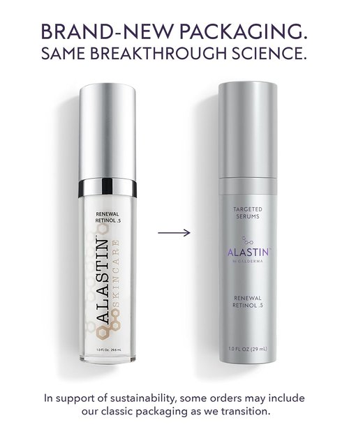 ALASTIN Skincare Renewal Retinol Serum - Improve Skin Texture & Tone | Reduce Fine Lines & Wrinkles