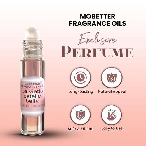 MOBETTER FRAGRANCE OILS Lavitta Estelle Belle Women's Perfume Body Oil - Long-Lasting Scent