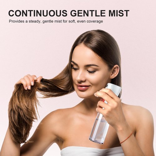Continuous Spray Bottle for Hair by [Brand Name] - Fine Mist Water Mister | Eco-Friendly 6.1 OZ Misting Sprayer - Perfect for Styling, Cleaning & More - 2 Pack