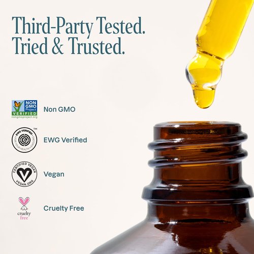 Cliganic Pure Vitamin E Oil for Skin, Scars, Hair & Face - 120,000 IU, Non-GMO Verified | Natural D-Alpha Tocopherol