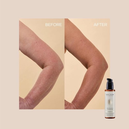 James Read Self Glow - Endless Summer Gradual Tan Moisturizer | Nourish & Tone Skin for a Customizable Glow | 200ml | 6.8 fl oz