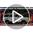 36Pcs Halloween Ghost Magnetic Car Decals Reflective Ghost Stickers for Outdoor & Garage Decor