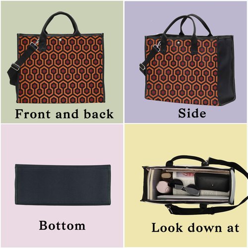 BWWKTOP Overlook Hotel Cosmetic Makeup Bag Horror Movie Inspired Gifts Overlook Hotel Travel Zipper Pouch Bag (Shinibag BL BG)