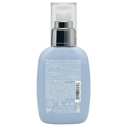 Alfaparf Milano Semi Di Lino Density Thickening Cream - Volumizing Thermal Protection for Thin Hair - 4.23 Oz
