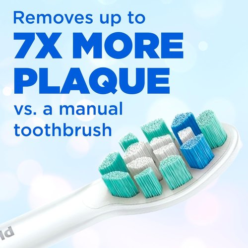 Philips Sonicare Rechargeable Toothbrush - DailyClean with SmartTimer & QuadPacer | Includes Smoocu Case
