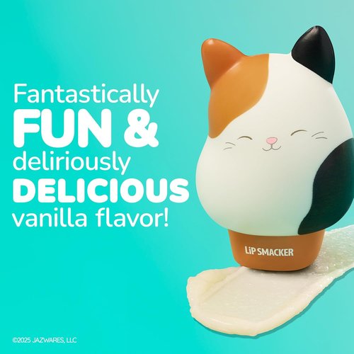 Lip Smacker Squishmallows Lip Balm - Moisturizing & Hydrating Fun Collectible | Cam