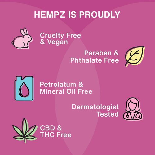 Hempz Body Lotion - Buttercream Vanilla Cake Celebration - Limited Edition Daily Moisturizing Cream, Shea Butter, Aloe - Skin Care Products, Hemp Seed Oil - 17 Oz
