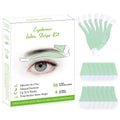 Eyebrow Wax Strips - 56 Strip Eyebrow & Upper Lip Hair Remover with 4 Soothing Wipes | Natural Beeswax Formula | Painless at Home Hair Removal for Women & Sensitive Skin | Lasts 6 Weeks