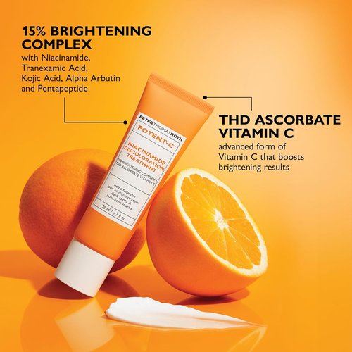 Peter Thomas Roth | Potent-C Niacinamide Discoloration Treatment - Brightens Dark Spots & Post-Acne Marks