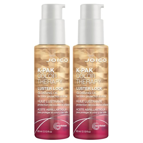 Joico K-PAK Color Therapy Luster Lock Glossing Oil - Protects Color & Adds Shine | Tames Frizz with Keratin & Argan Oil