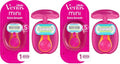 Gillette Venus Extra Smooth Travel Razor Kit for Women, Mini Handle + Refill + Case (Pack of 2)