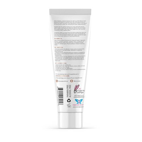 Bronze Tan DHA Spray Tan Barrier Cream - Hydrating Barrier for Even Spray Tans - 200ml